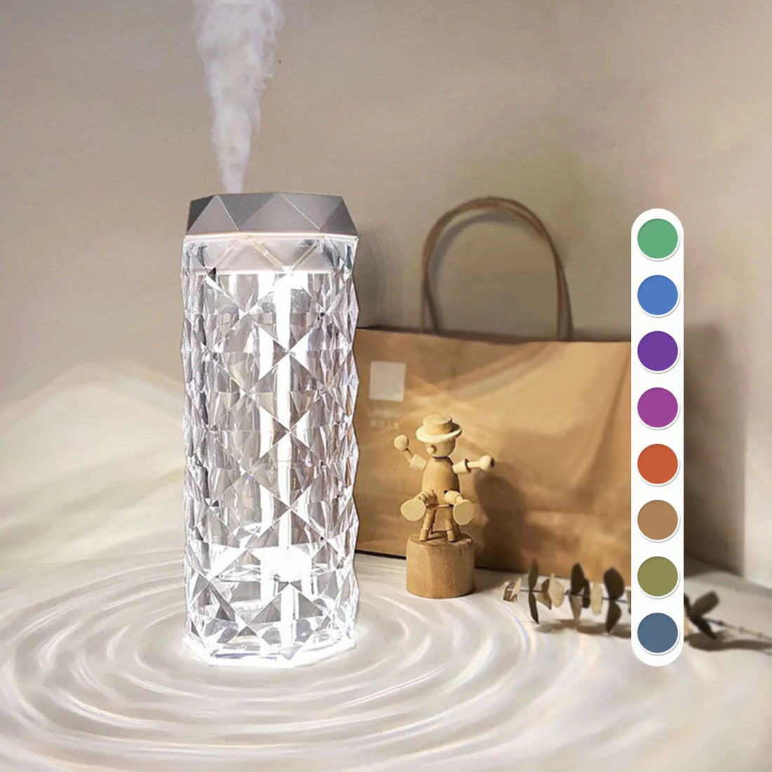 Crystal Lamp Humidifier | Gulf e Shop