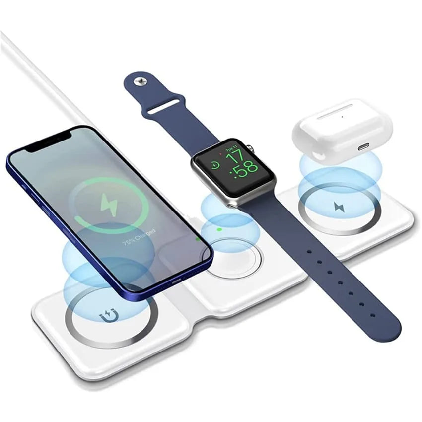 3-in-1 Magnetic Wireless Charger | Gulf e Shop