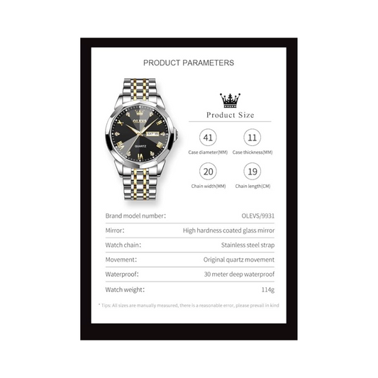 OLEVS Watch for Men | Gulf e Shop