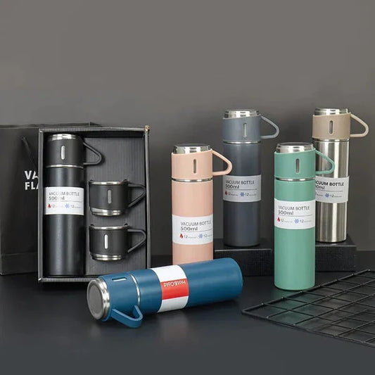 Insulated Vacuum Flask Set | Gulf e Shop