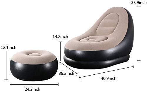 Inflatable Sofa Chair with Footrest | Gulf e Shop