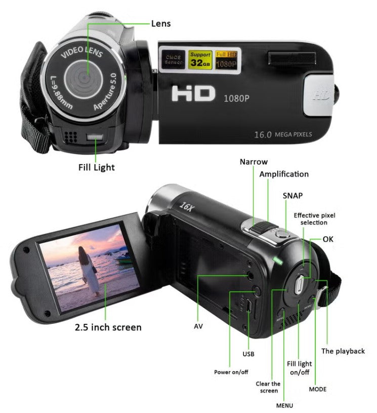 1080P Digital Camcorder | Gulf e Shop