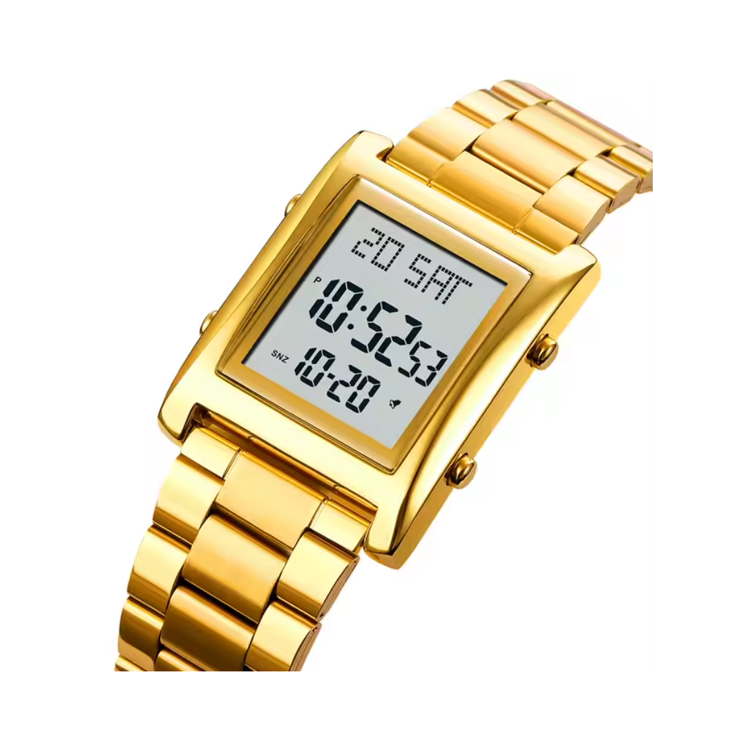 Skmei 1815 men's golden watch | Gulf e Shop