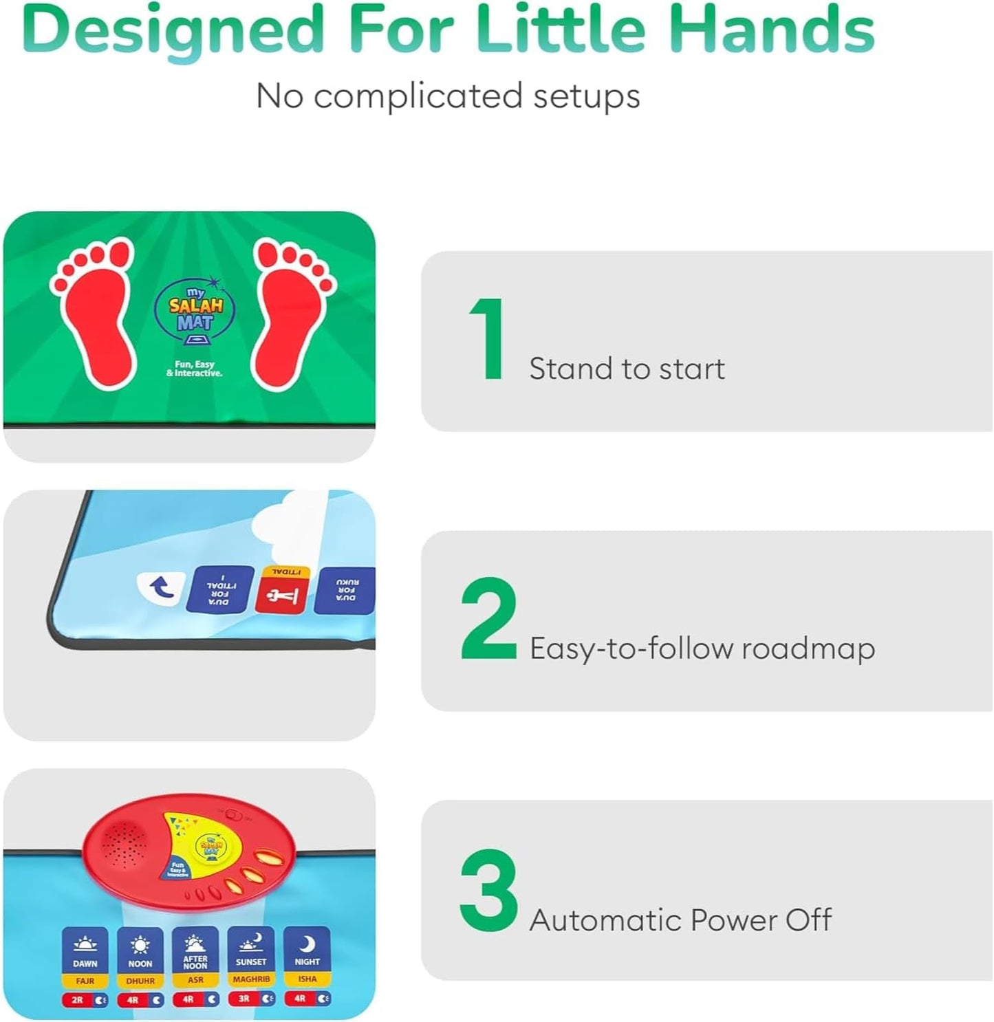 Educational Interactive Prayer Mat