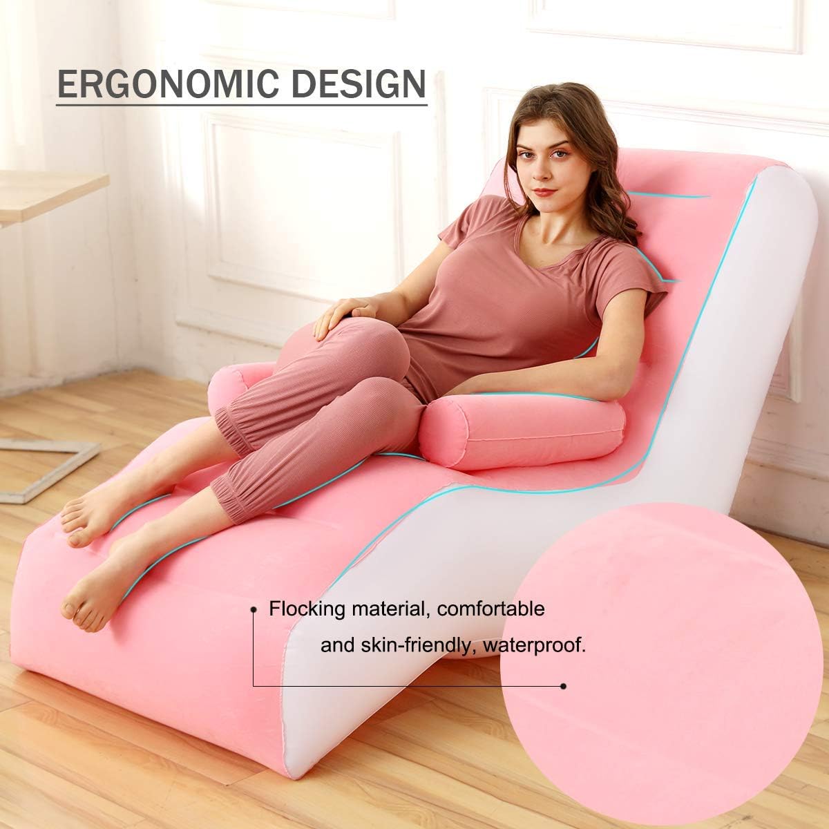 Inflatable S-Shaped Chair | Gulf e Shop