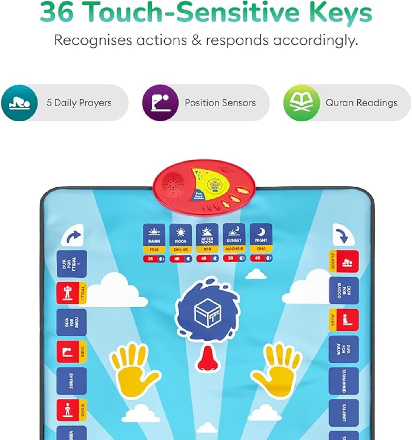 Educational Interactive Prayer Mat