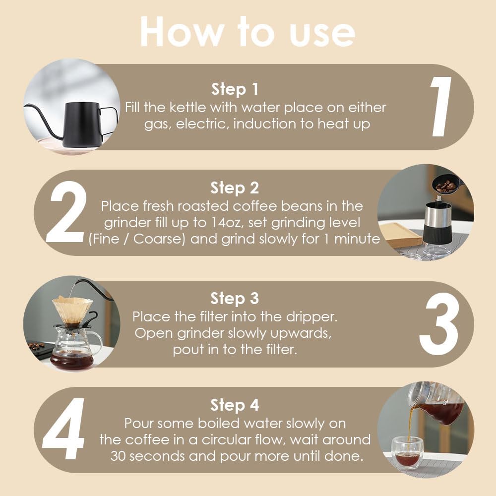 Hand Drip Coffee Set | Gulf e Shop