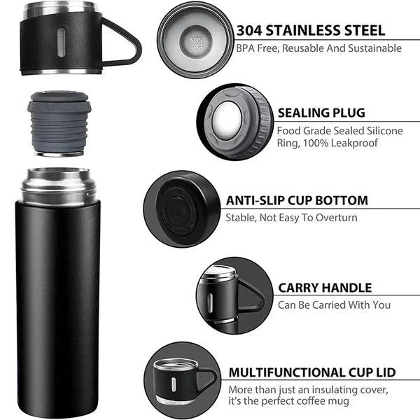 Insulated Vacuum Flask Set | Gulf e Shop