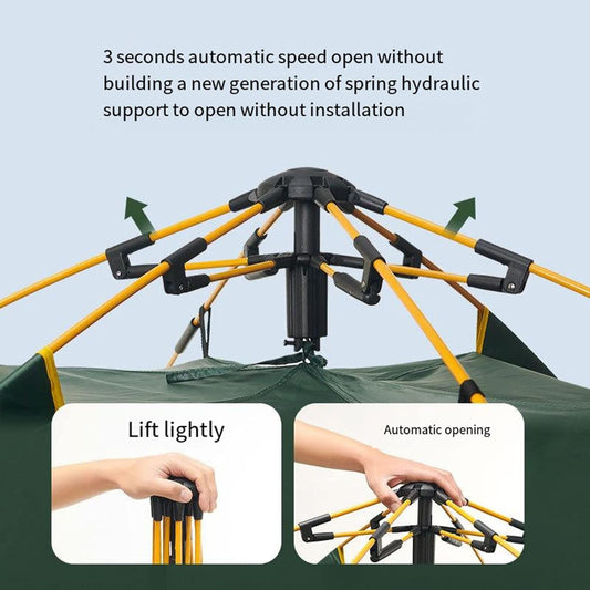 4-Person Pop-Up Camping Tent | Gulf e Shop