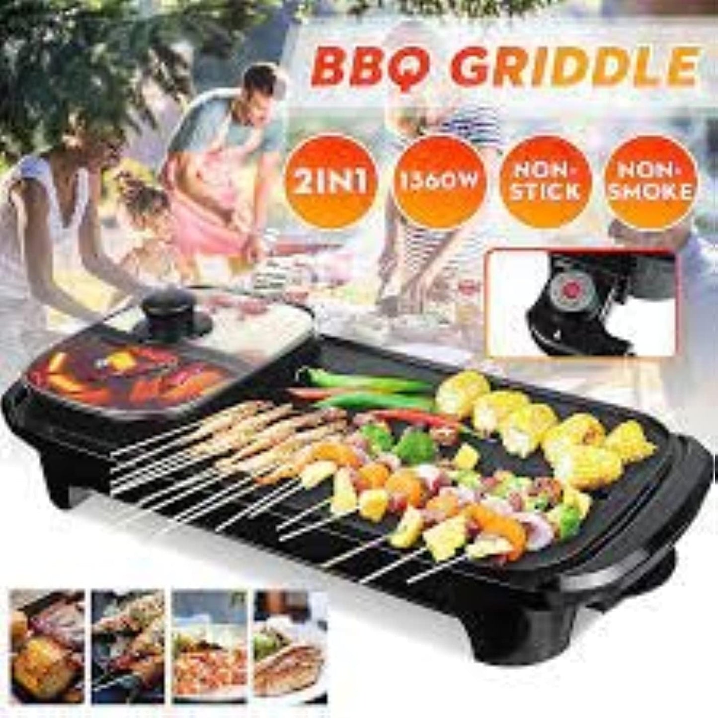 Electric Hot Pot Grill | Gulf e Shop