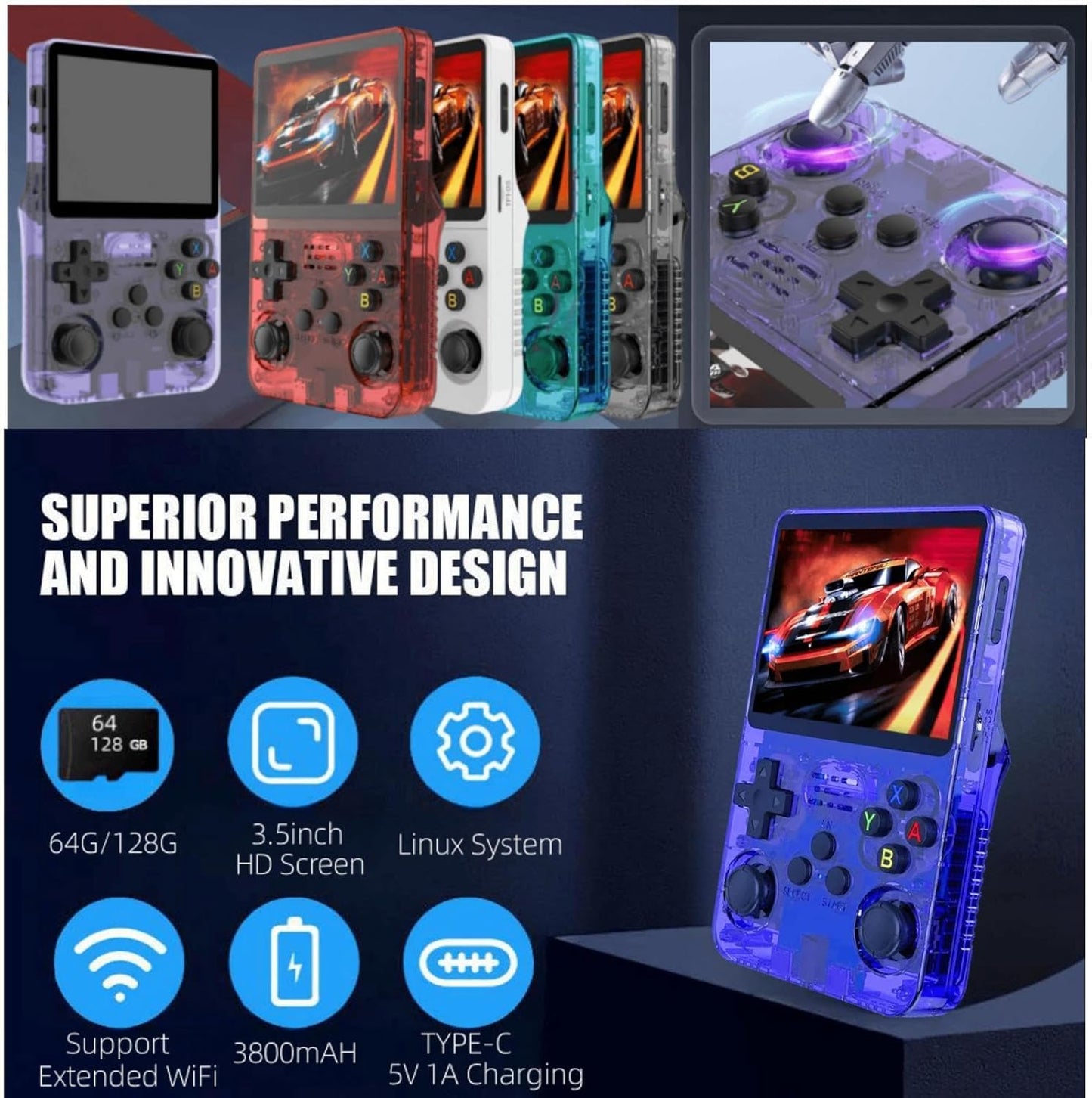 R40S Pro Handheld Console | Gulf e Shop