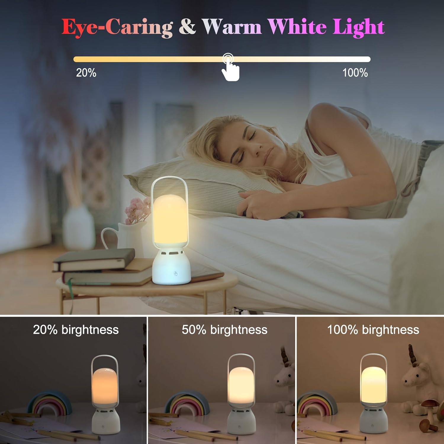 cDoopo RGB Night Light Speaker