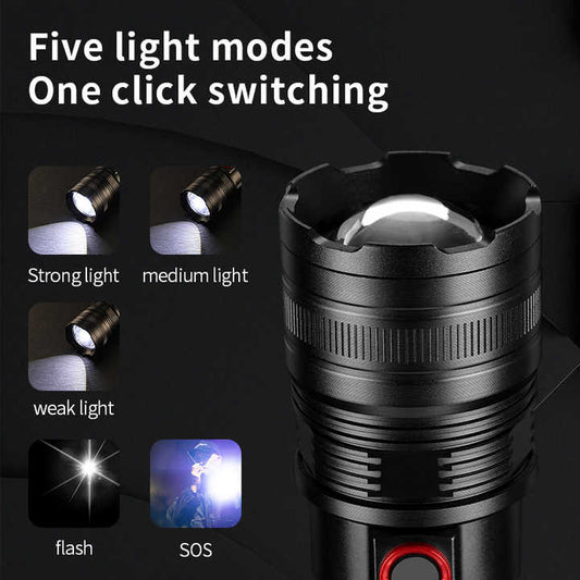 5000 Lumen LED Torch | Gulf e Shop
