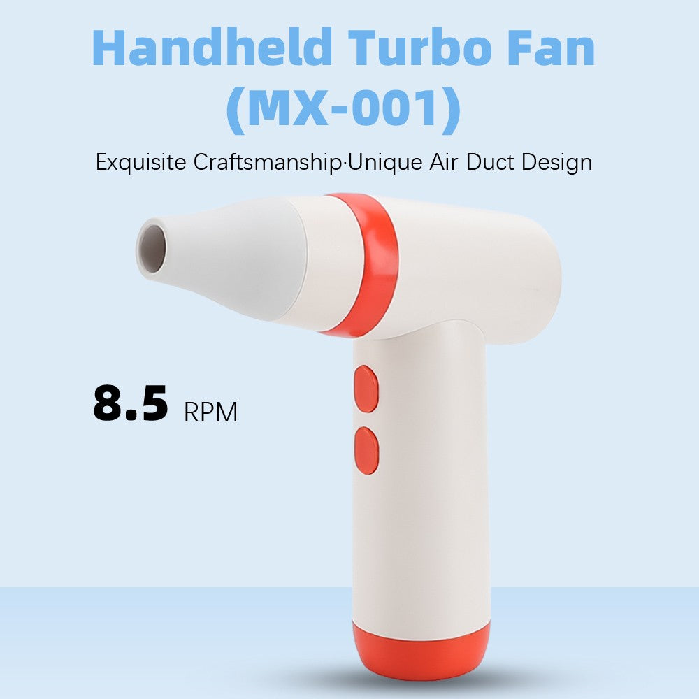 Turbo High-Speed Fan - Powerful Cooling with Adjustable Speeds