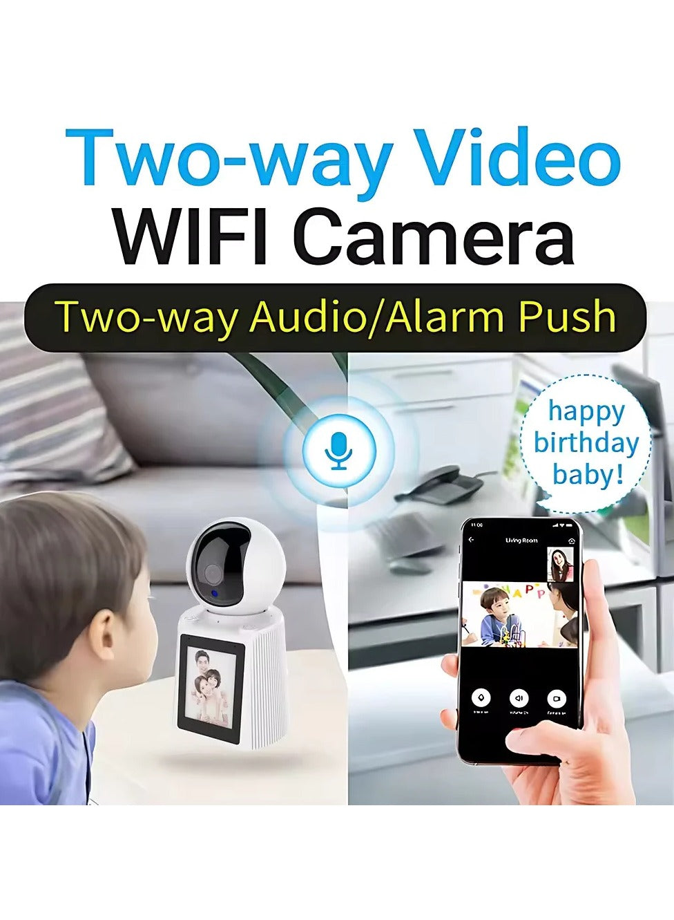 WiFi Video Calling Camera 2MP (1080P)