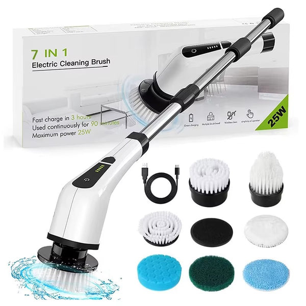 7-in-1 Electric Cleaning Brush Set