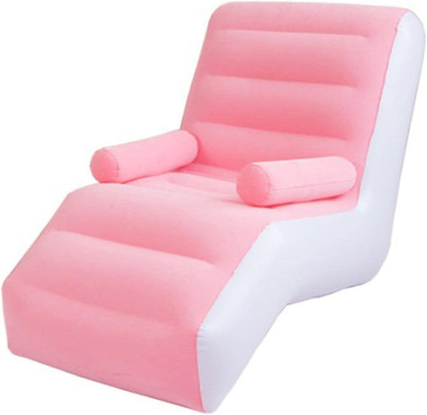 Inflatable S-Shaped Sofa Chair - Perfect for Home, Outdoor Travel, Camping & Picnics