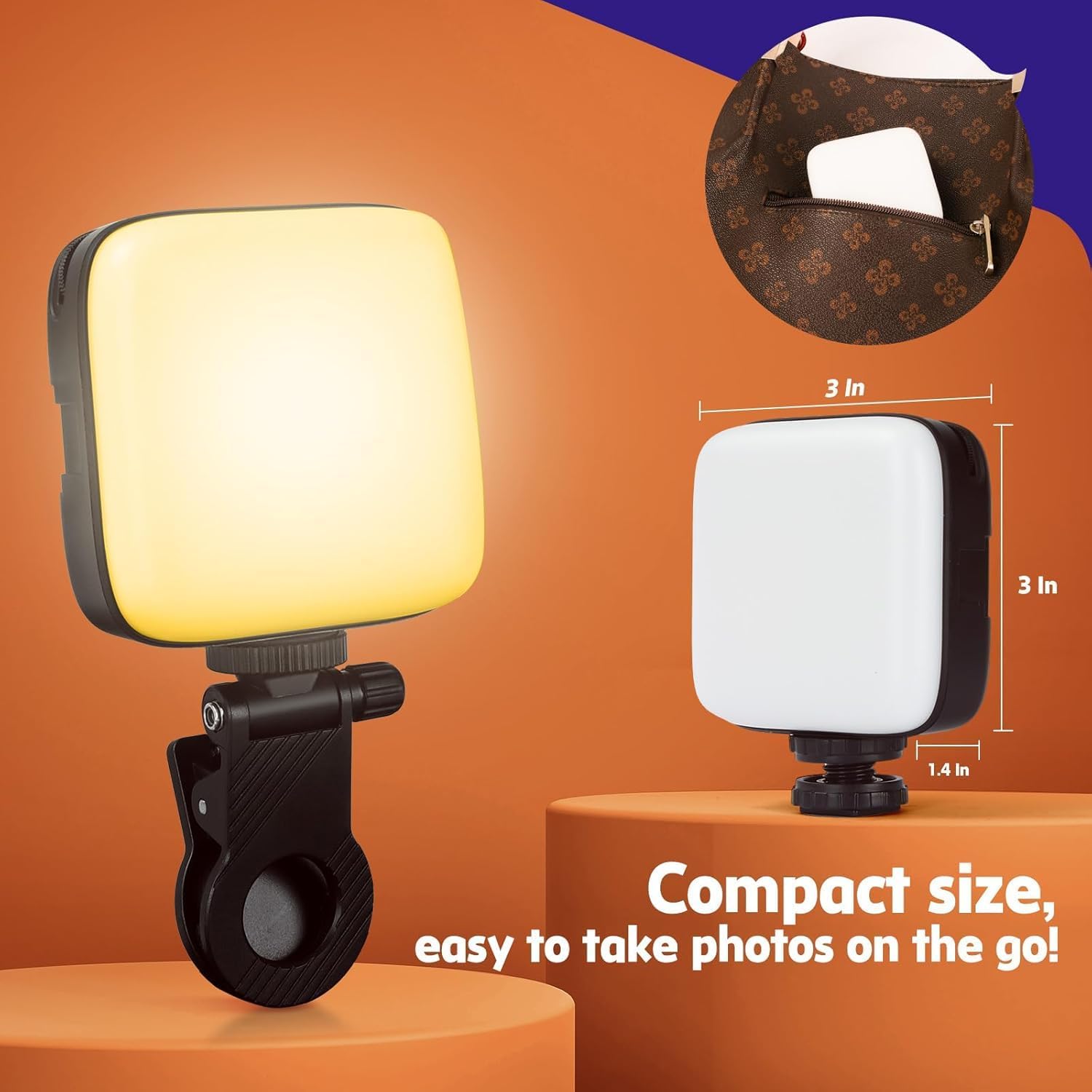 Rechargeable Selfie Light | Gulf e Shop