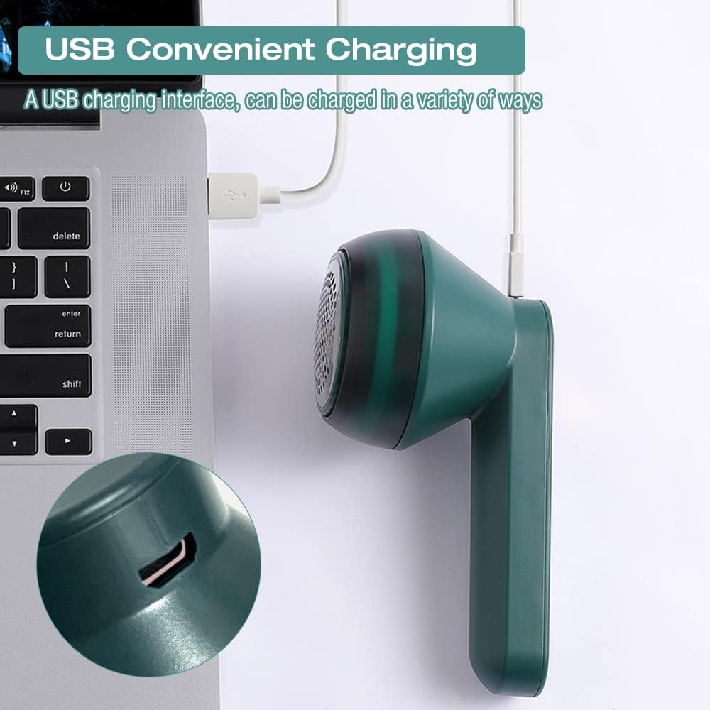 Rechargeable Electric Lint Remover for Clothes & Furniture | Sweater Shaver for Fuzz,Pills