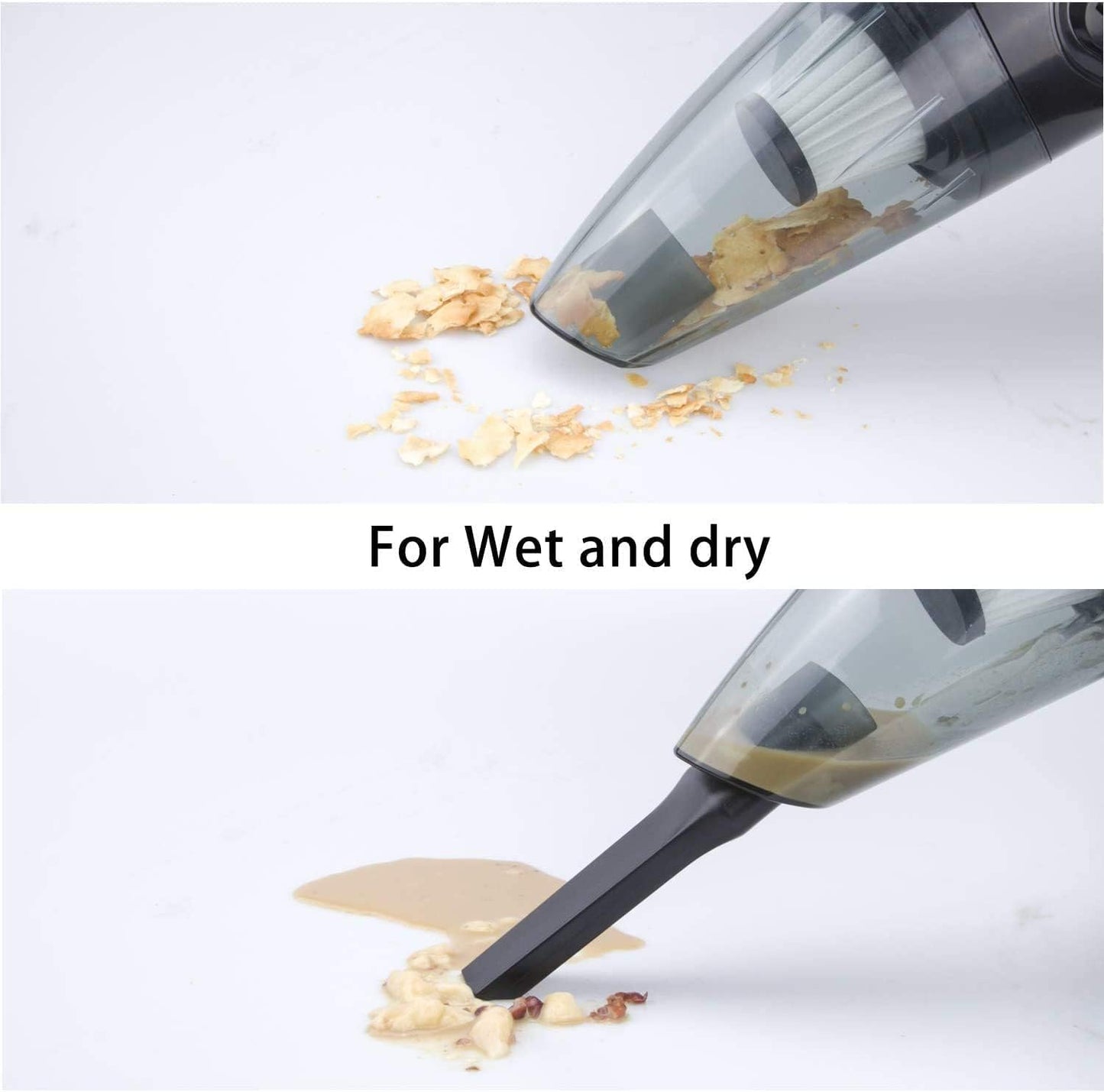 Cordless Handheld Vacuum, Portable Super Suction Hand Vacuum Cleaner