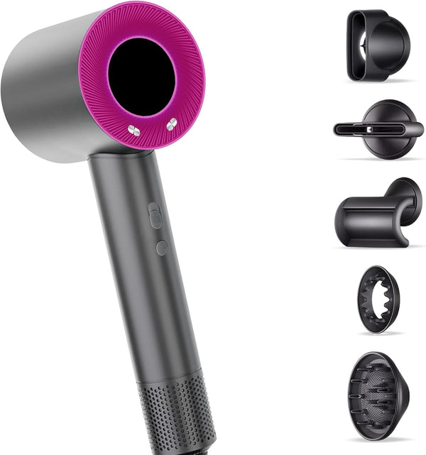 Hair dryer with powerful digital motor for fast drying