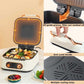 Electric Grill with Cooking Pot, Multifunctional Cooker, Fryer, Steamboat & Grill, 2.5 Liter Capacity, 1800 W