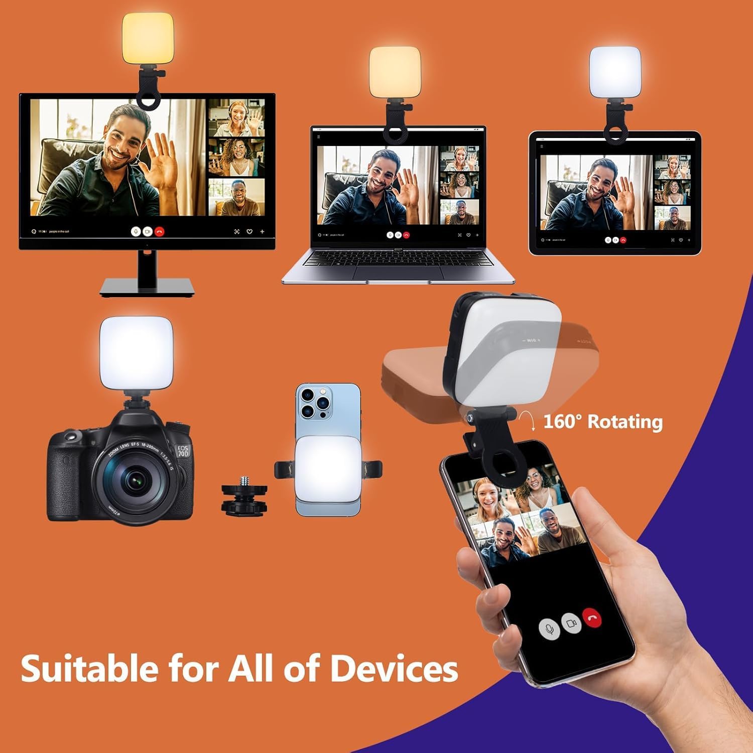 Rechargeable Selfie Light | Gulf e Shop