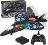 L0712 2.4GHz Remote Control Quadcopter Airplane – Auto-Hovering RC Fighter Jet with 3D Flip, Colored Lights, and USB Charging – Ideal for Beginners, Kids, and Adults