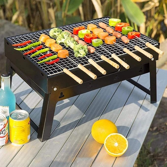 Portable Folding Charcoal Grill | Gulf e Shop
