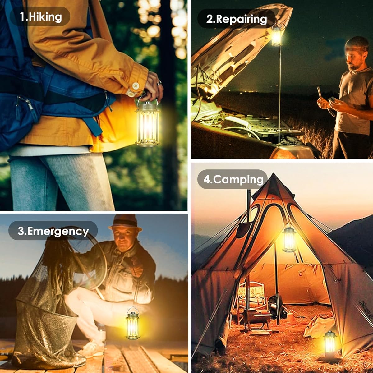 Rechargeable Camping Lantern | Gulf e Shop
