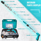 Concrete Nail Gun with 20pcs Nails, Portable Manual Steel Nails Gun Tool, Mini Nail Shooting Machine