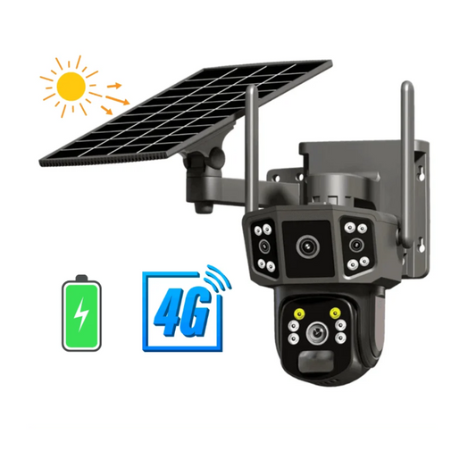 4G Solar CCTV Security Camera – 360 degree Solar CCTV camera with audio ( WIFI )