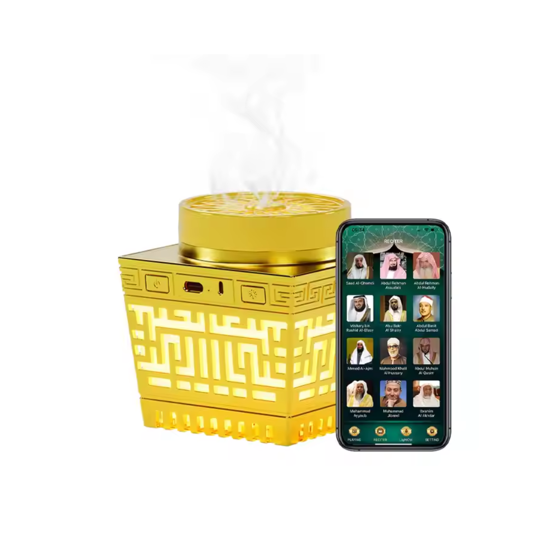 Telawah Quran Speaker & Bakhoor Burner